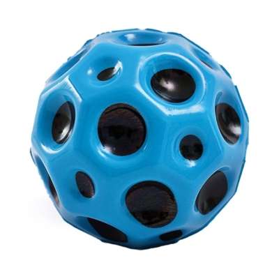 Fidget Crater Ball antistressz labda | kék (antistressz pattogó labda)