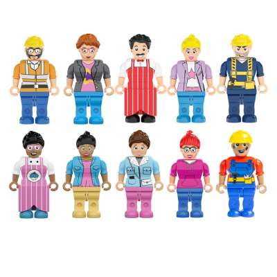 Lego figurák 10 db-os készlet 1