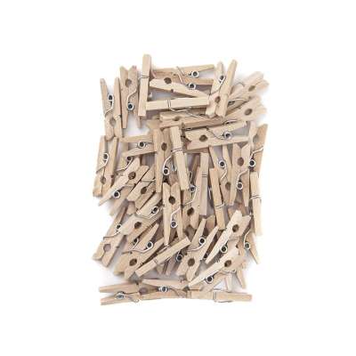 Mini fa ruhatű, 2,5 cm - 40 darabos csomag