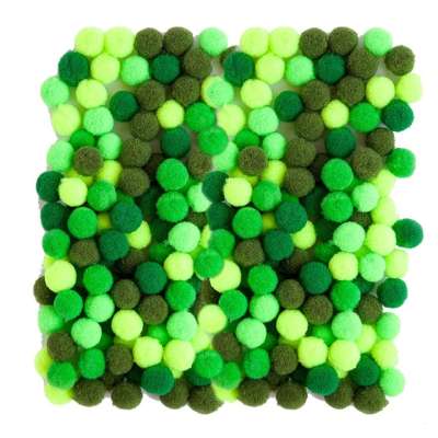 Akril Pom Poms, 1 cm - 120 db | Különböző színekben | Various Colors