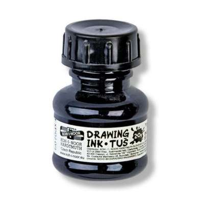 Koh-I-Noor Technikai Rajzolótinta 20 g - Fekete