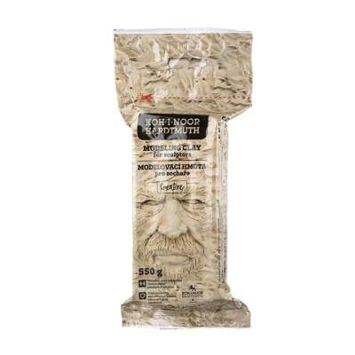 KOH-I-NOOR modellező agyag szobrászoknak - okker, 550 g