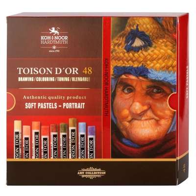 Toison D'Or Soft Pastels PORTRAIT / 48 db