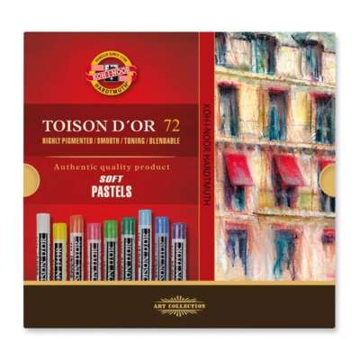 Toison D'Or puha pasztellkréta készlet / 72 db
