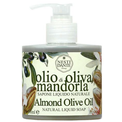 Nesti Dante olíva-mandula SLS mentes folyékony szappan adagolóval - 300 ml