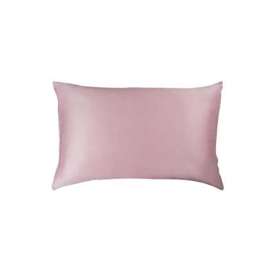 Rózsaszín nagypárna huzat hímzett