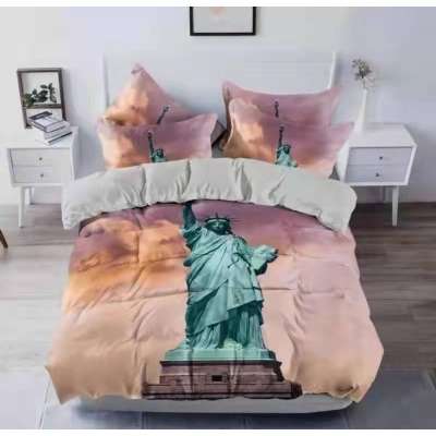 SZABADSÁG SZOBOR TÉMÁJÚ 7 részes ágyneműhuzat