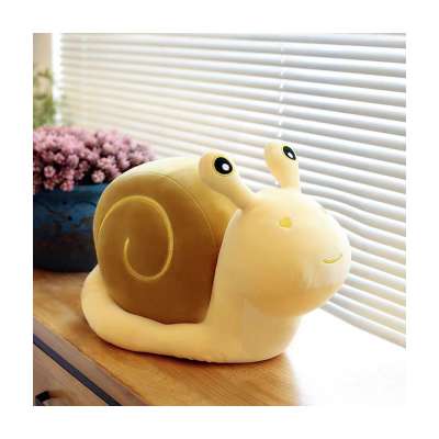 Plüss csiga - Sárga