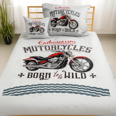 3 részes Born To Be Wild Motoros Ágyneműhuzat