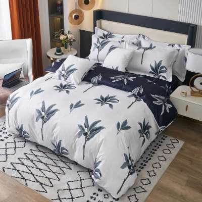 White leaf 3 részes krepp ágyneműhuzat