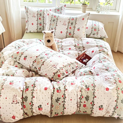 Spring garden gyerek ágyneműhuzat szett - 2 részes