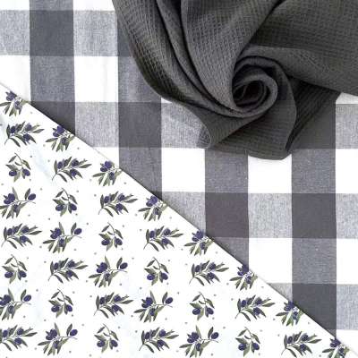 Olajág mintás 3 részes konyharuha szett