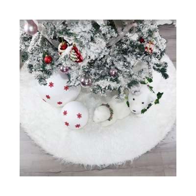 Karácsonyfa talp takaró - Fehér -120 cm