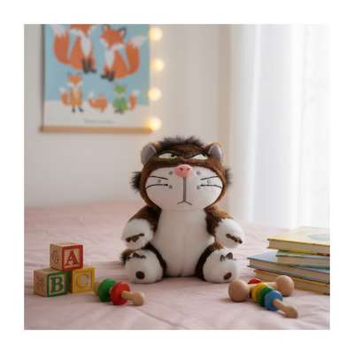 Komisz macska kulcstartó