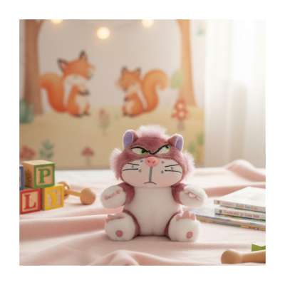 Komisz macska kulcstartó