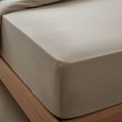 Mikroplüss drapp lepedő - 140x200 cm