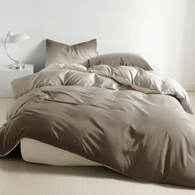 Színámenetes 6 részes ágyneműhuzat - Khaki