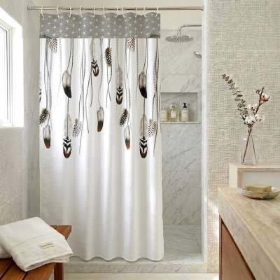 Toll mintás zuhanyfüggöny