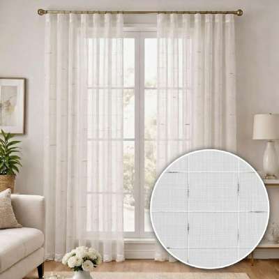 Silver thread - fényáteresztő függöny