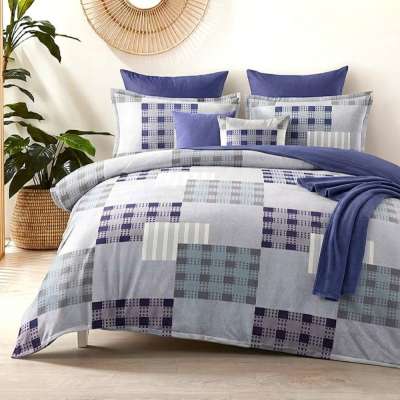 Blue fram 3 részes flanel ágyneműhuzat