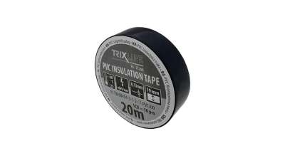 TR-IT 200 PVC szigetelőszalag 20m - fekete