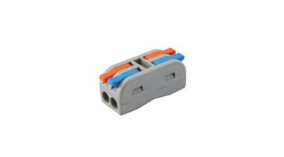 Gyors vezetékösszekötő szett, 2-2 pólus, 0,2-4,0 mm2 kábelhez, 10 db/csomag