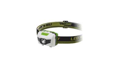 3W LED fejlámpa LED, max 80m hatótáv, 3xAAA