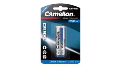 CAMELION Lithium-Ion Akku 18650 2500mAh / 3,7V / B1