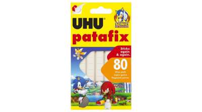 UHU Patafix fehér ragasztógyurma 80 db - újrahasználható ragasztópárna