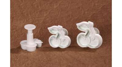 Cseresznye alakú rugós fondant kiszúró