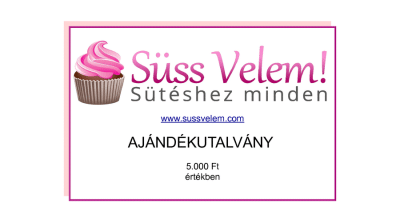5.000 Ft-os Süss Velem ajándékutalvány