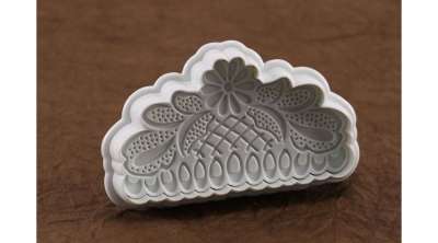 Virág mintás fondant kiszúró - Mesebeli virág forma