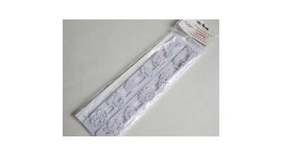 Virág és gyümölcs fondant mintázó – Cukrászati forma, könnyű használat