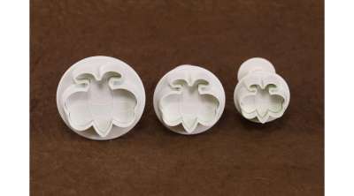 Méhecske fondant kiszúró szett – 3 db formázó