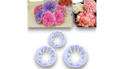 Szegfű fondant kiszúró készlet