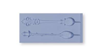 Díszes Kanalak Szilikon Fondant Formázó