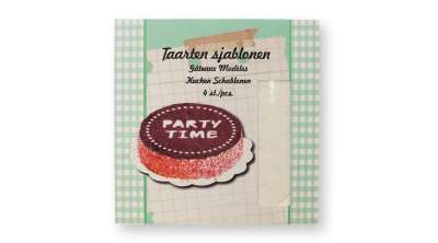 4 -féle 20 cm-es torta sablon