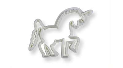 Műanyag unikornis fondant kiszúró