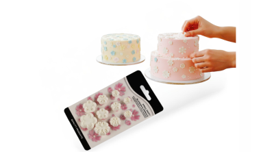 Virágkészítő Fondant Szett – Apró és Finom Dekorációkhoz