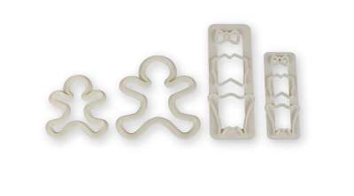 Mézeskalácsember (Mézi) fondant kiszúró készlet