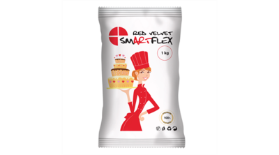 1 kg Piros Smartflex tortaburkoló massza