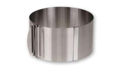 Állítható tortakarika 16-30 cm, 8,5 cm magas