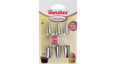 Rozsdamentes Metaltex diszítőcső készlet csatlakozóval