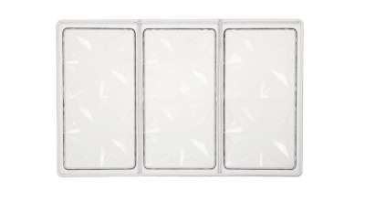 3 adagos csillag mintás polikarbonát tábla csoki forma