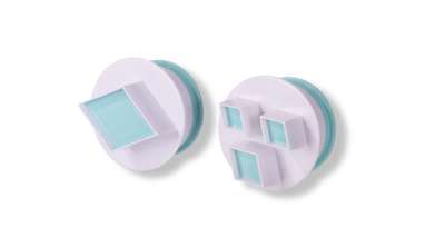 2 részes rugós különböző méretű rombuszok fondant kiszúró