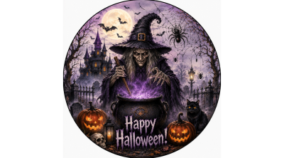 Boszorkányos Halloween tortaostya
