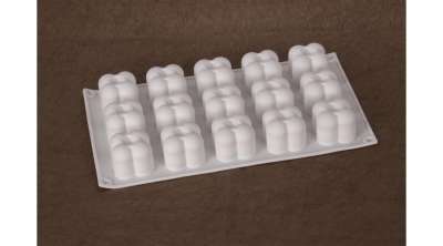 15 adagos buborékok szilikon mousse forma