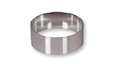 20 cm-es rozsdamentes tortakarika