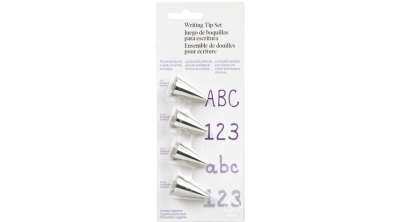 Tortafelirat Készítő Szett – 4 Részes Rozsdamentes Díszítőcsövekkel