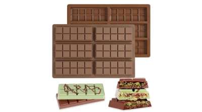 Kockás Táblás Csokoládéforma – Szilikon
